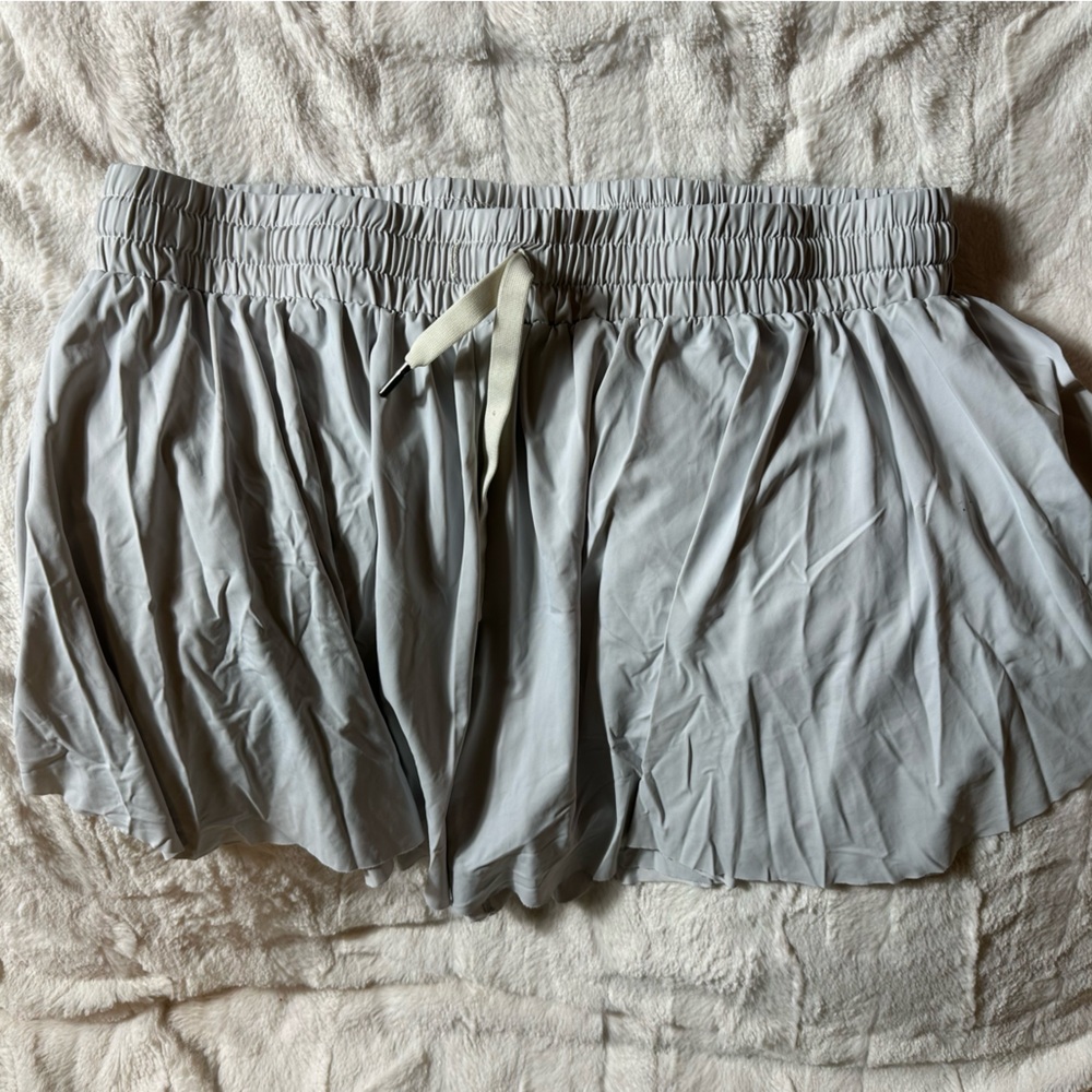 Liberty Pro Athletic Skirt Light Gray XXL Women's Activewear Stretch Short